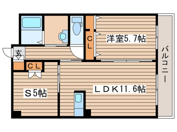 Precious court annexの物件間取画像